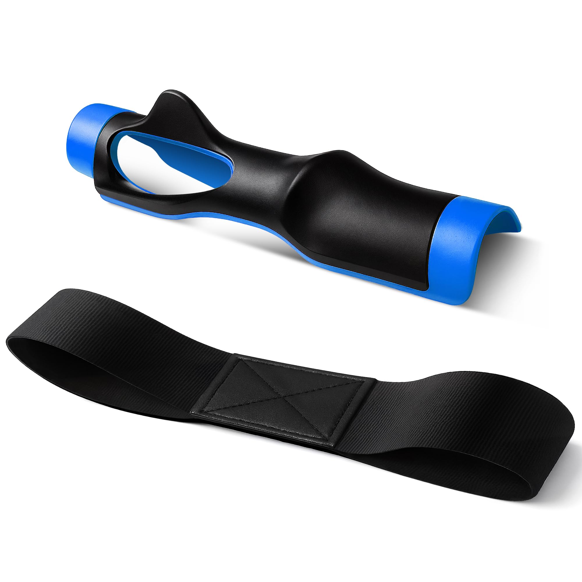 Photo 1 of Golf Grip Trainer & Connection Band, Club Grip Trainer Aid Attachment and Swing Correcting Arm Band Kit for Right Handed Men Women Golfer Beginner Fix and Elbow Position(Blue)