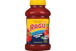 RAGÚ Ragu Old World Style Traditional Sauce, Made with Olive Oil, Perfect for Italian Style Meals at Home, 45 OZ