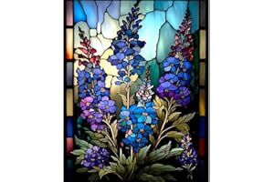 Eiazuiks Diamond Painting Kits for Adults, Violet 5D DIY Diamond Art Kits Full Drill Diamond DotS for Gift Wall Decor Gem Arts 12x16 inch