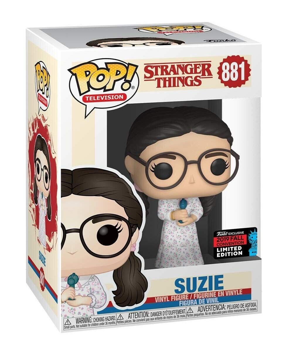 Funko Pop! Stranger Things Suzie 2019 NYCC Shared Sticker Exclusive, No Colour