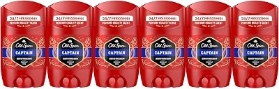 Old Spice Capitão Desodorante Bar Para Homem 50 ml x 6