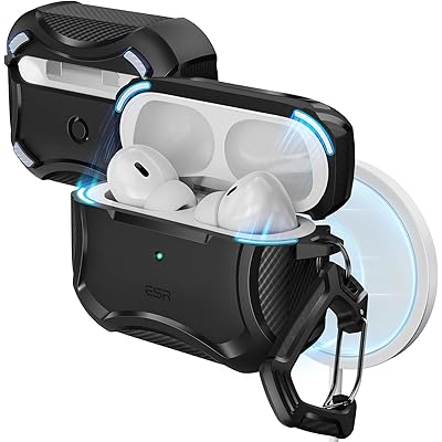 ESR for AirPods Pro Case (2023/2022/2019, 2nd/1st Gen), Compatible with Airpods Pro 2nd Generation (USB-C/Lightning Cable), C