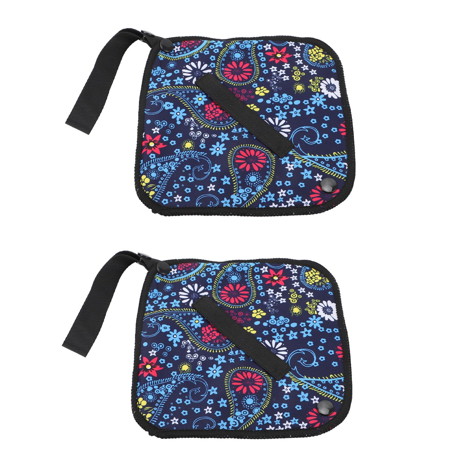 Xiuganpo Pee Cloth for Women Hiking, Eco Friendly Pee Cloth Silver Infused 2pcs for Female Urination Solution, Reusable Easy to Use Absorbent Wipes for Outdoors Hiking Camping (Type 2)