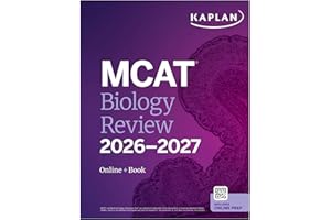 MCAT Biology Review 2026-2027: Online + Book (Kaplan Test Prep)