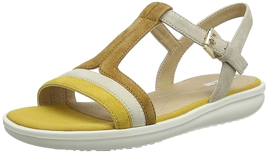Geox Damen D Jearl B T-Spangen Sandalen