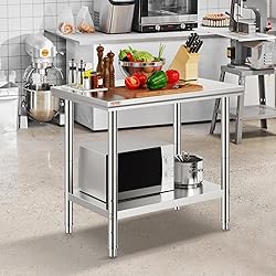 Vevor Stainless Steel 900x600x800 mm Commercial