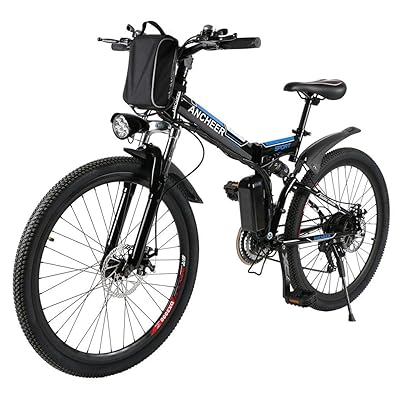Hybrid Cycle Electric Bike Viva Fat Bike ANCHEER 2019 Folding
