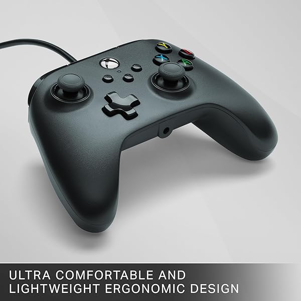 POWERA WIRED CONTROLLER FOR XBOX SERIES X|S – BLACK, GAMEPAD, WIRED VIDEO GAME CONTROLLER, GAMING CONTROLLER, WORKS WITH XBOX ONE AND WINDOWS 10/11