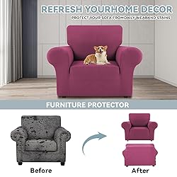 LURKA Stretch Chair Sofa Slipcovers 1 Piece Couch