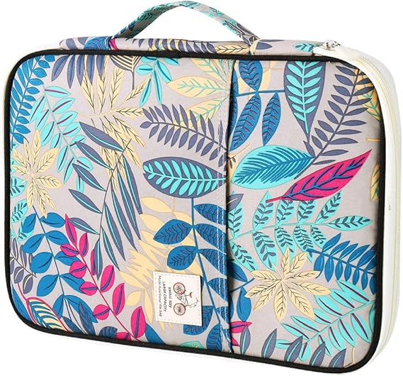 A4 Travel Document Case Passport Holder Wallet Waterproof Oxford File Folder Organiser Message