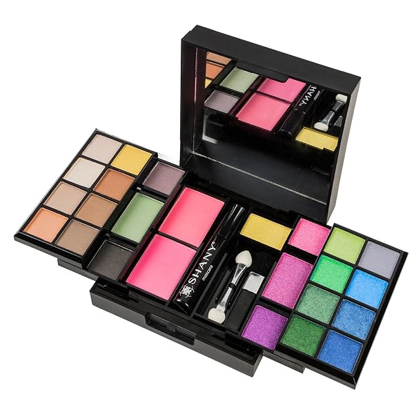 SHANY ‘WOKE UP LIKE THIS’ MAKEUP KIT – EYE SHADOWS, BLUSHES, MASCARA, AND APPLICATORS