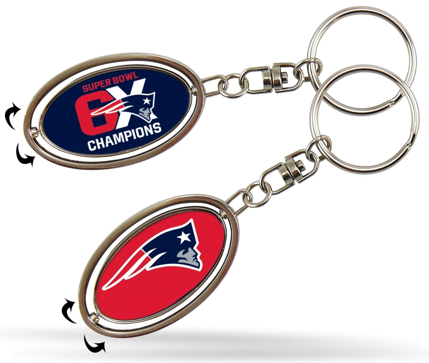 Fanartikel New England Patriots Key Chain Sport Westwerk Su