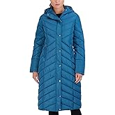 Madden Girl Womens Maxi Puffer Winter Coats - Long Quilted Jackets for Women Weather Resistant Puffer Parka Hooded Jacket