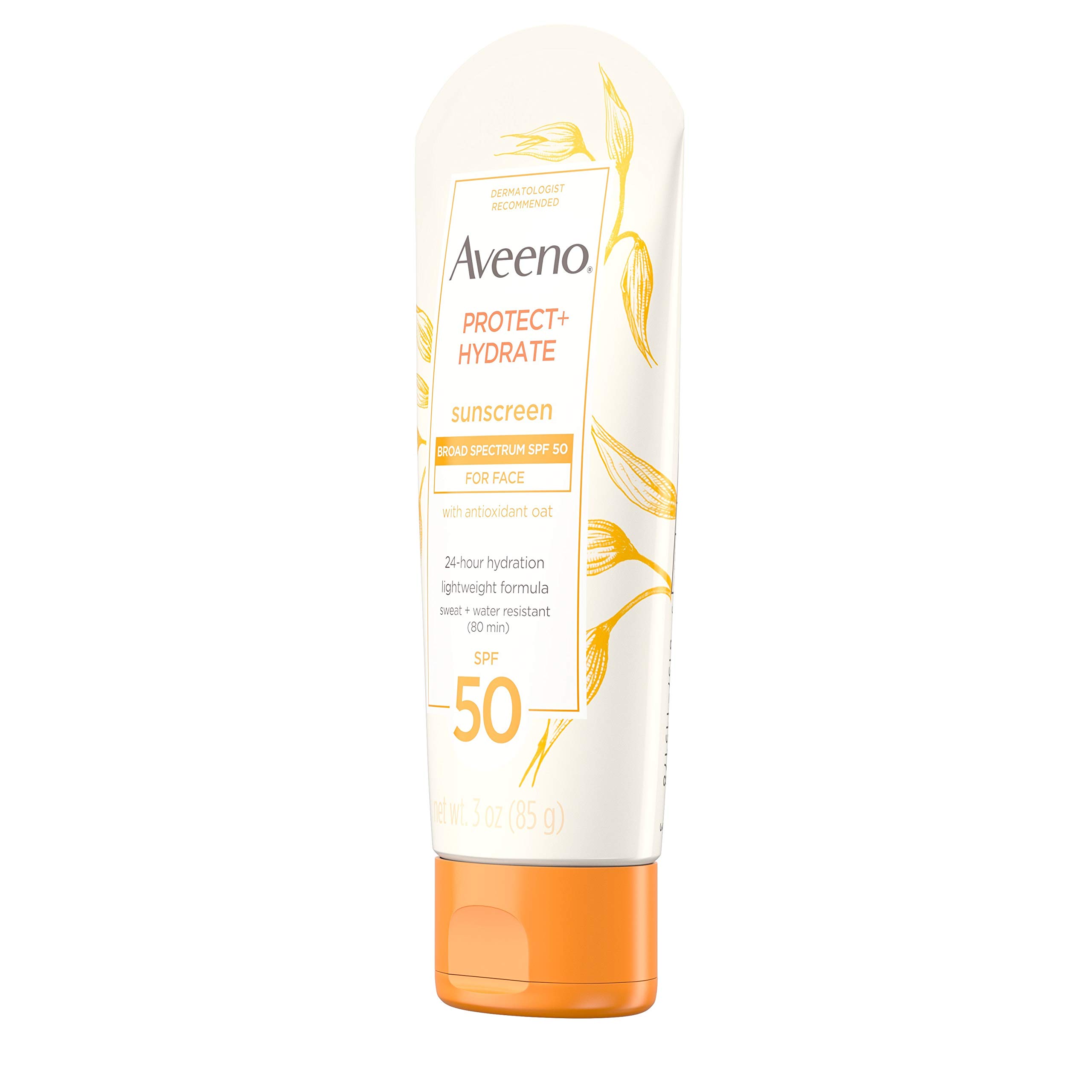 Aveeno Protect + Hydrate Face Moisturizing Sunscreen Lotion with Broad
