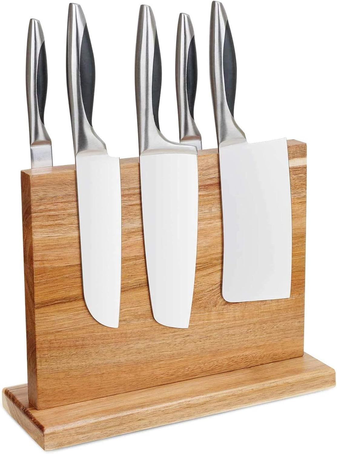 Knife Block Rack, Double Sided Knife Holder Knives Dock