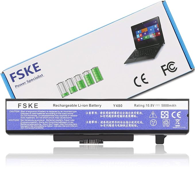 FSKE Akku für Lenovo 0A36311 L11S6Y01 L11L6Y01 L11M6Y01 L11S6F01,V380 G700 Z580 G400 Y480 G580 Z380 G500 G510 G710 N580 V480 
