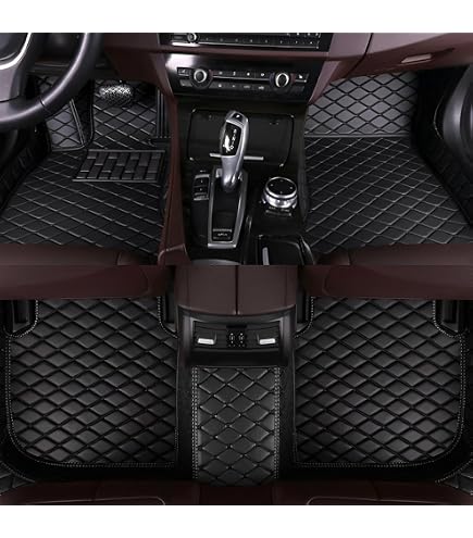 TuxMat Custom Floor Mats For Fisker Ocean (2023-2024) - Max Coverage, All-Weather, Easy Clean