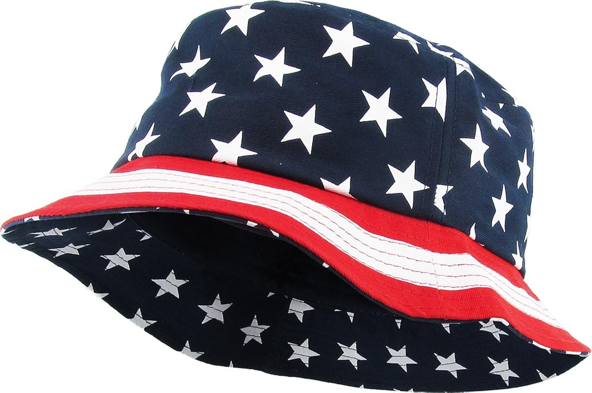 usa all the way bucket hat