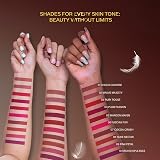 Faces Comfy Matte Wow Liquid Lipstick Cocoa Crush 07 3.8ml Long Lasting view 7