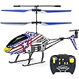 YongnKids Remote Control Helicopter for Kids Ages 8+,Rc Helicopter Toys with LED Lights, 3.5 Channel, Gyro Stabilizer, Altitude Hold,2.4GHz Control for Beginner Boys Girls Indoor-Eagle