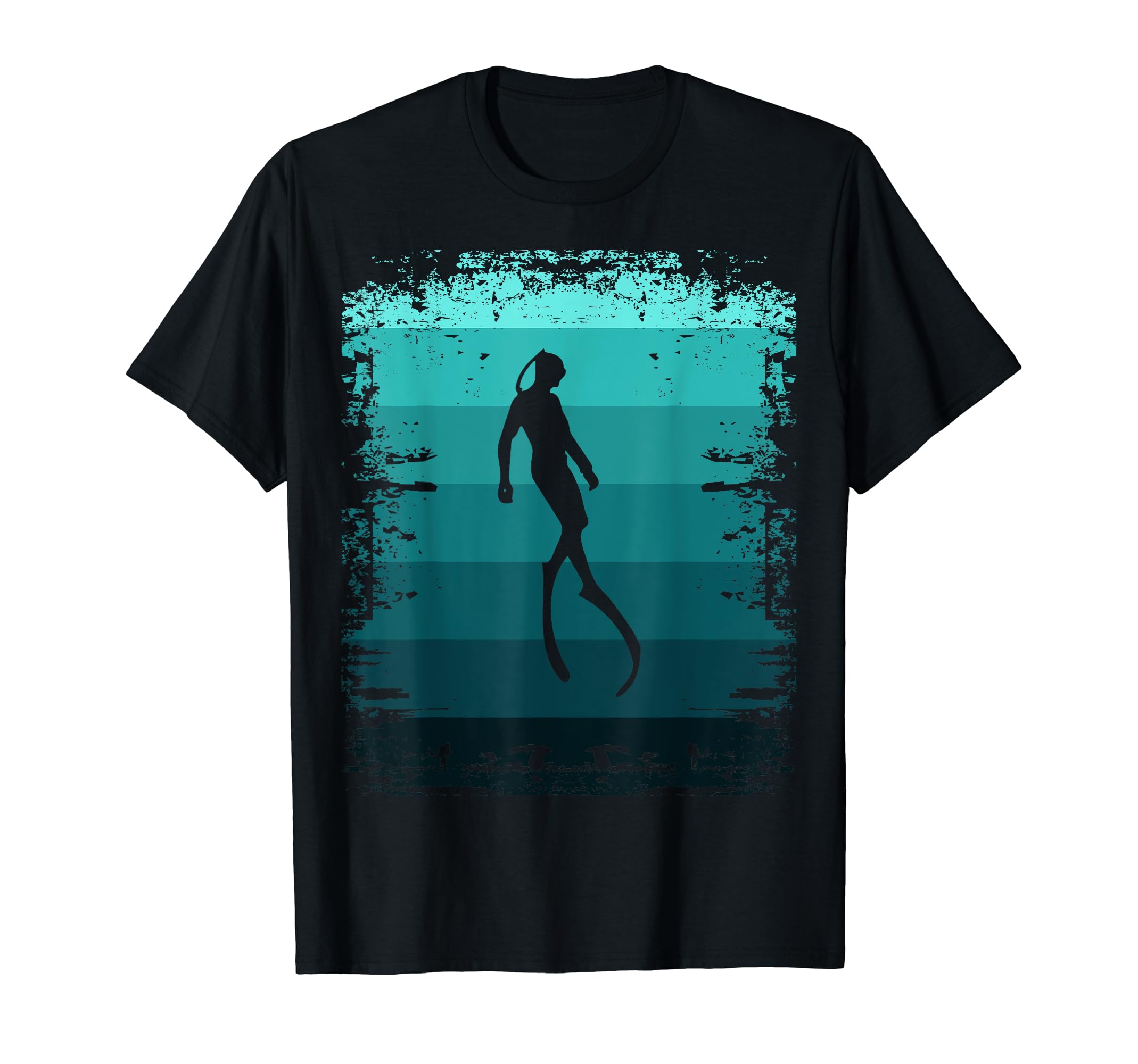 Scuba divers dive water sea ocean T-Shirt