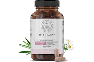 Happy Mammoth Meno Daily Menopause Vitamins & Supplements for Women (*Not Hormone Harmony), Boost Metabolism, Healthy Skin, Hair and Nails, Hot Flash, Mood Support, 72 Caps