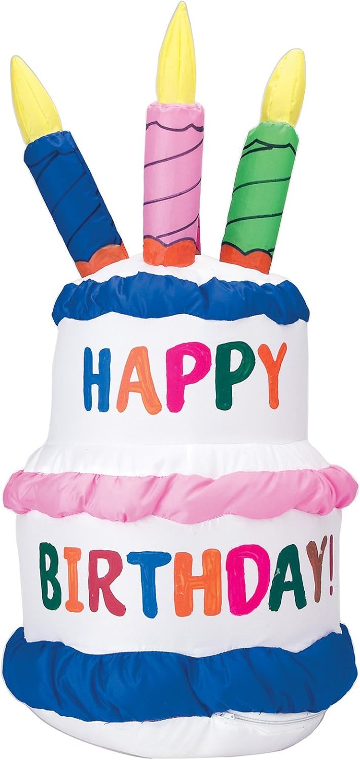 Airblown Tabletop Birthday Cake, Cake Supplies Amazon Canada