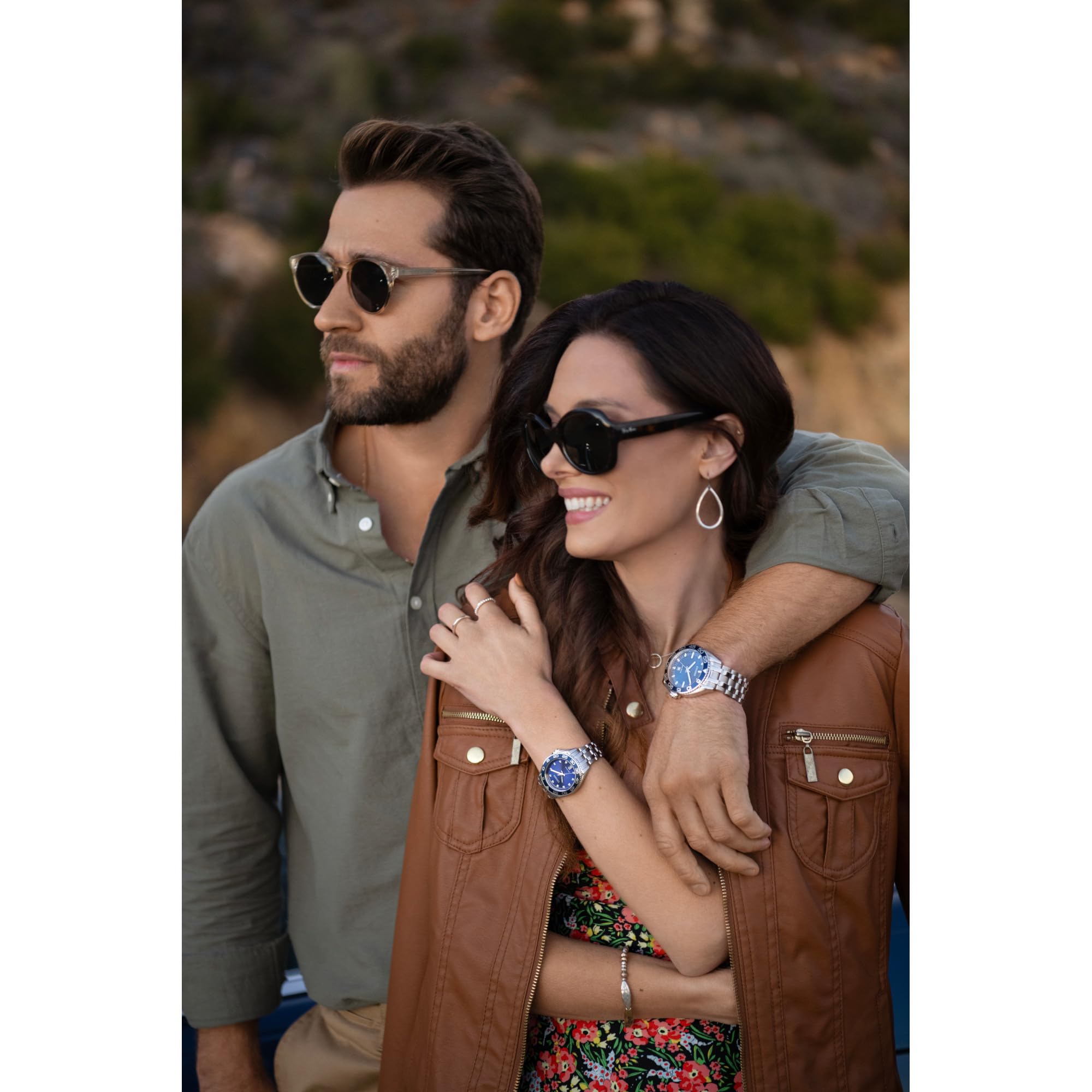 Citizen Men's Eco-Drive Sport Luxury Carson Watch, Stainless-Steel Bracelet and Case, 3 Hand, Date