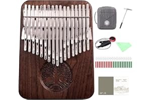 RD MUSIC Hluru Kalimba Thumb Piano (34-keys Lifetree)
