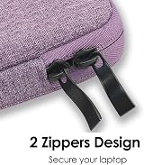 ProElife 13-Inch Laptop Sleeve Case for MacBook Air 13.6 or Neo 13 Purple view 8