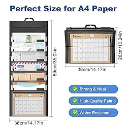Expanding Wall File Organizer, File Folder with