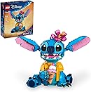 LEGO Disney Stitch Toy Building Kit, Disney Toy for 9 Year Old Kids, Buildable Figure with Ice Cream Cone, Fun Disney Gift fo