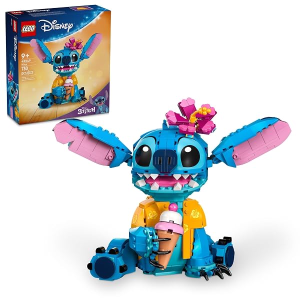 LEGO DISNEY STITCH TOY BUILDING KIT FOR GIRLS...