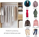 Niviy Garment Bags Pack of 6 Transparent Breathable 120x60cm & 100x60cm view 5