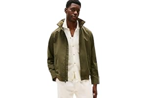Tommy Hilfiger Men's Seated Fit Regatta Jacket with Magnetic Zipper