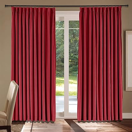 Amazon Com Cololeaf Velvet Curtains Soft Soundproof Luxury
