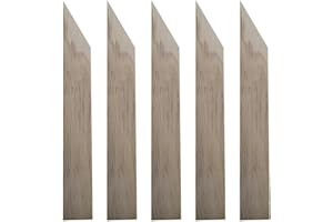 5 Pieces Wooden Caulk Applicator Tools, Woodens Mastic Sticks Caulk Spreader Tools, Portable Caulking Smoothing Applicato, Wo