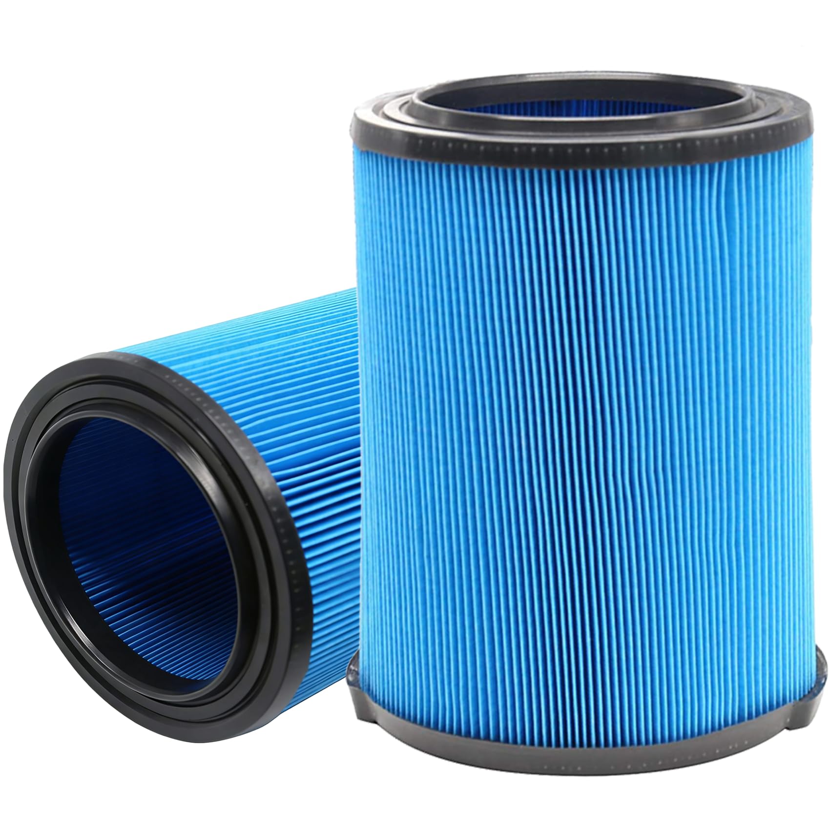 Photo 1 of 2 Pack 3-Layer VF5000 Replacement Filter for Rigid Shop Vac 5-20 Gallon Wet Dry Vacuums, fits RV2400A RV2400HF RV2600B WD06700 WD0671 WD0671EX0 WD0970 WD09700 WD1270 WD1450 WD1680 WD1851