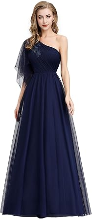 ever pretty one shoulder dress