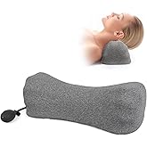 RESTCLOUD Neck Pillows for Pain Relief Sleeping, Neck Roll Pillow Neck Cervical Pillows for Stiff Neck Pain Relief Bed Pillow Height and Firm Adjustable
