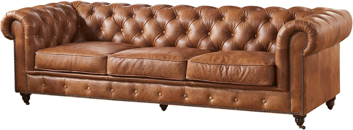 Amazon Com Mooseng Upholstered Leather Sectional Sofa Living