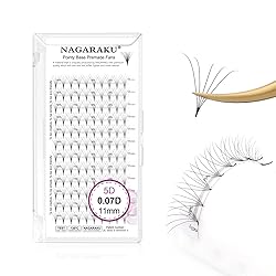 NAGARAKU Premade Fans Eyelash Extensions Premade