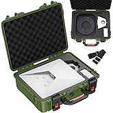MEKEET Starlink Mini Case, IP67 Waterproof Green Starlink Mini Hard Case with Portable Strap, Precision Cut Foam for Starlink Accessories, Starlink Bag for Travel Outdoor Camping Hiking