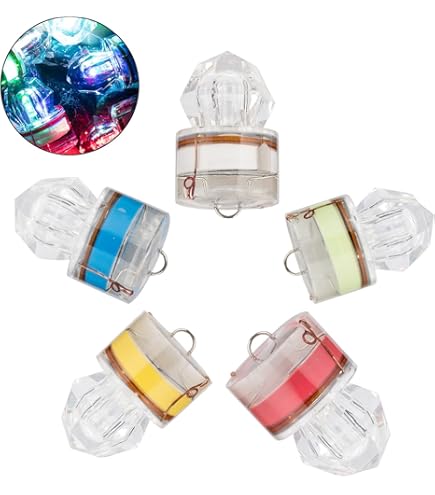 Amazon.com: Bulbright LED 4PACK Deep Drop Underwater Fishing Flashing Light Bait Lure Squid, AA Battery Activated(Not Included), 800M Deep (Pack of 4, Red) : Sports & Outdoors Amazon.com: Bulbright LED 4PACK Deep Drop Underwater Fishing Flashing Light Bait Lure Squid, AA Battery Activated(Not Included), 800M Deep (Pack of 4, Red) : Sports & Outdoors