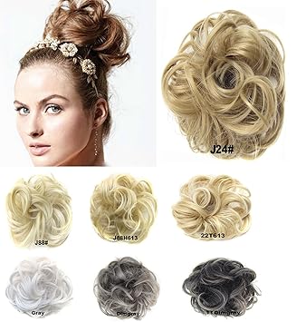 Amazon Com Hairpiece Hair Rubber Scrunchie Scrunchy Updos