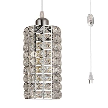 Amazon Com Crystal Chandelier Flush Mount Modern Led Ceiling