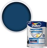 Dulux Weathershield Exterior High Gloss Paint 750 ml Oxford Blue