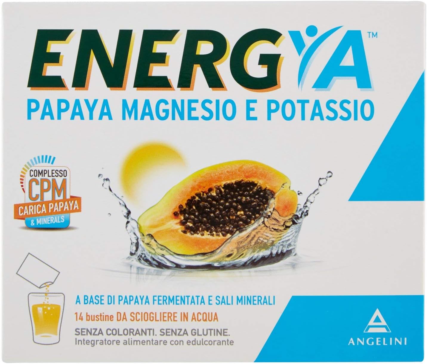 Fermented Papaya Body Spring Magnesium and Potassium Food Supplement 14 Sachets