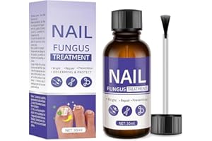 MRKAYLL 1Pcs 30Ml Toenail Fungus Treatment,Toenail Fungus Treatment Extra Strength,Nail Fungus Treatment Extra Strength for Athletes Foot, Thick, Broken, Discolored & Damaged Nail - Safely and Gently.