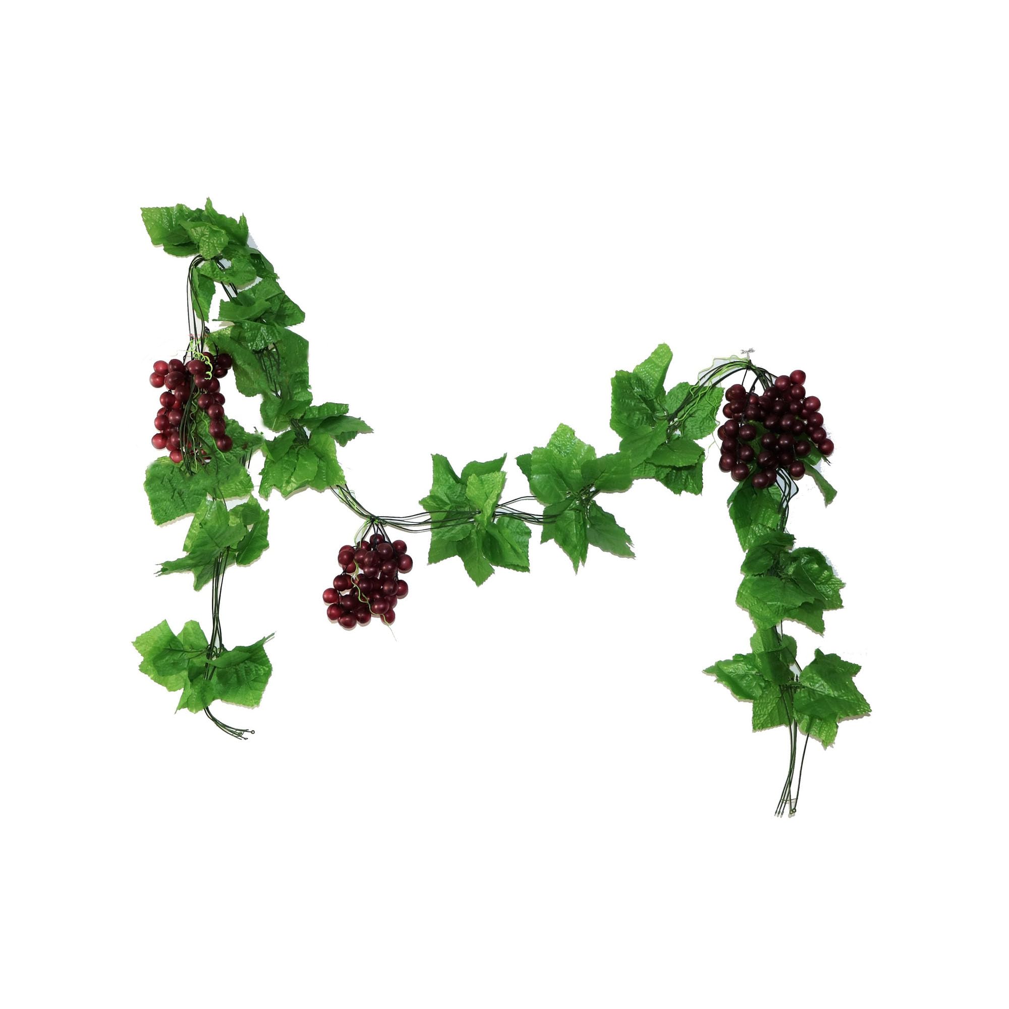 LONGHAO Artificial Grapes, Artificial Plastic Grape, Artificial Grape Vines, Artificial Grape Vines with Grapes, 3 Sets of Grape Skewers, Plastic Grape Skewers, for Decoration